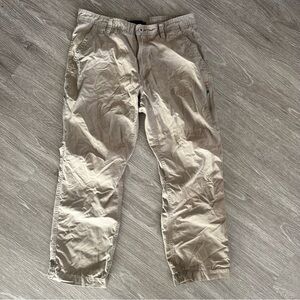 Outdoor life cargo khaki pants sz 32x30